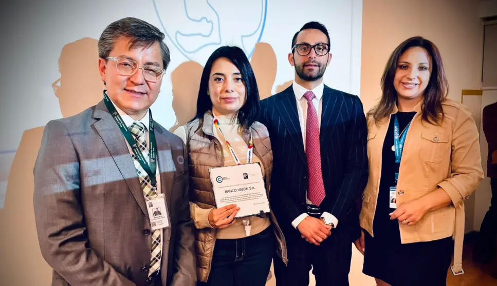 Banco Uni&oacute;n es reconocida como empresa que promueve el bienestar y salud mental en el lugar de trabajo