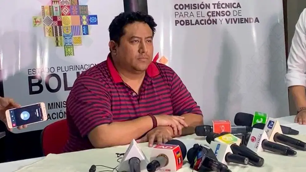 El viceministro de Planificación, David Guachalla. CAPTURA DE VIDEO