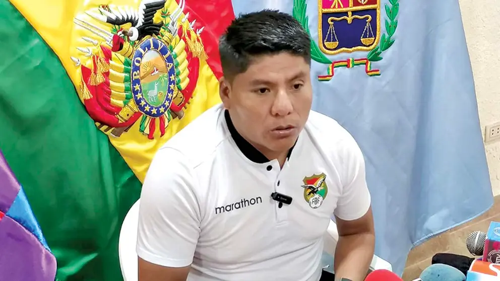 El senador del MAS Leonardo Loza. APG