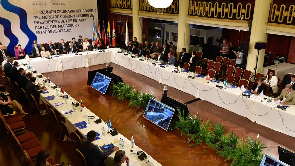 Reuni&oacute;n pasada de la Mercosur./ EFE