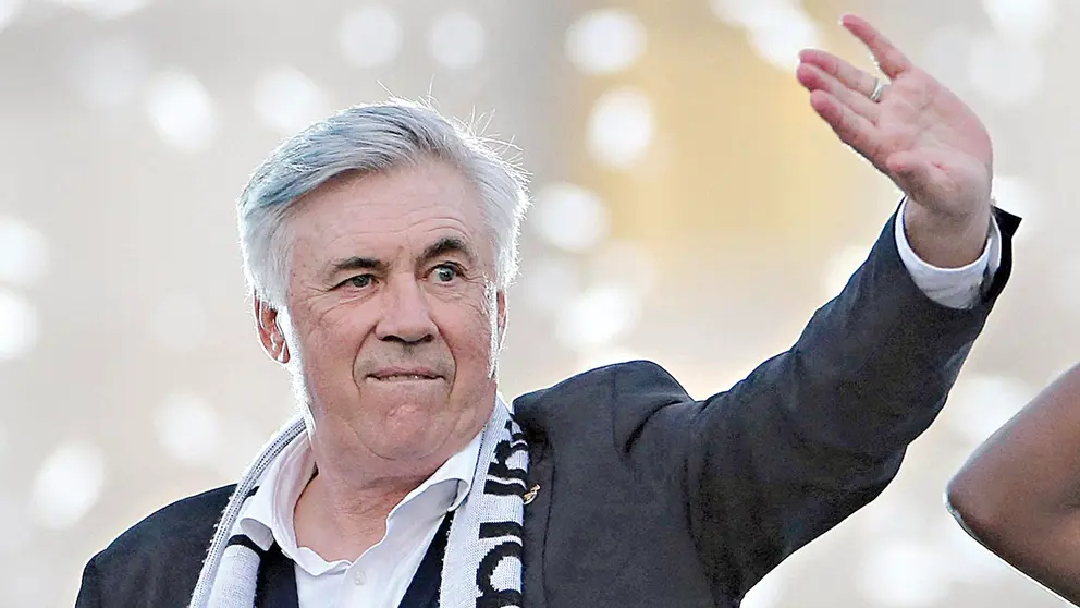 &iacute;Carlo Ancelotti, entrenador del Real Madrid. INFOBAE