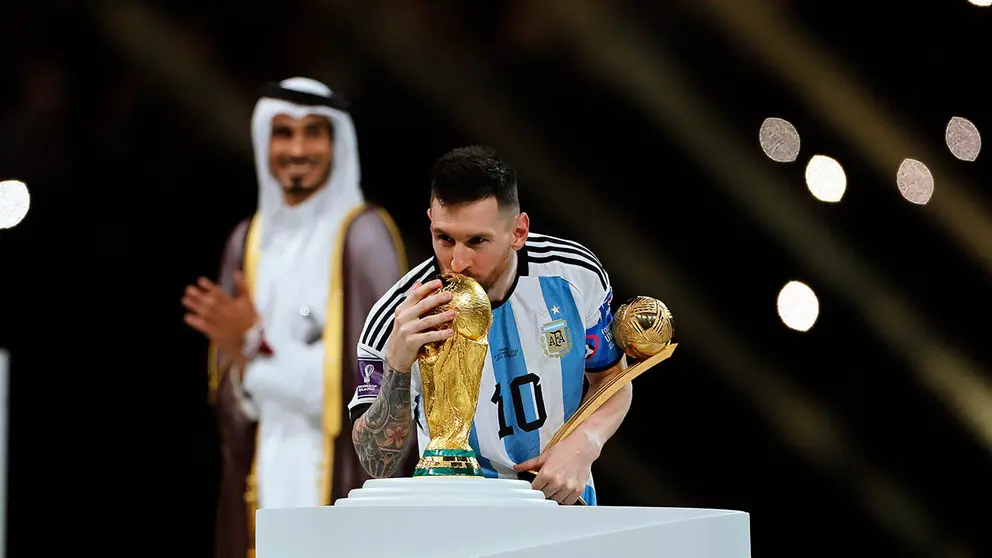 Messi, mejor jugador de la final y del Mundial 2022./ EFE