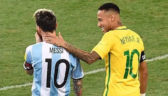 Lionel Messi (i) y Neymar, amigos y rivales. ELBOCON.PE