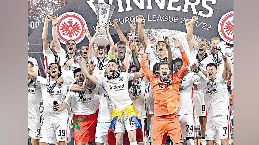 Frankfurt levanta la corona de la Europa League. EUROSPORT.ES