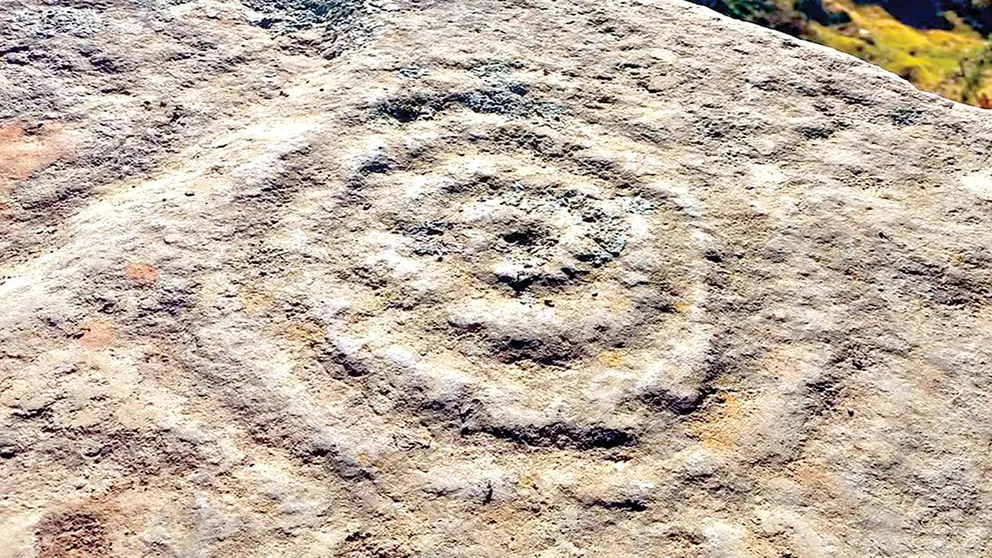 Un petroglifos ancestral de Morochata. MOROCHATA TURISMO