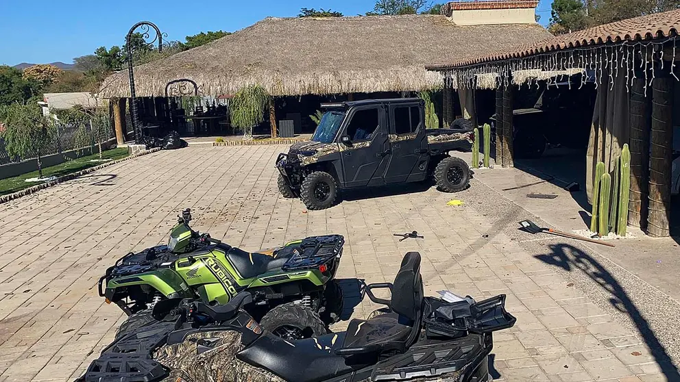 Fotograf&iacute;a hoy, que muestra el interior de la casa donde fue capturado Ovidio Guzm&aacute;n, hijo del 'Chapo', el pasado 5 de enero de 2023 en Culiac&aacute;n, Sinaloa (M&eacute;xico). EFE