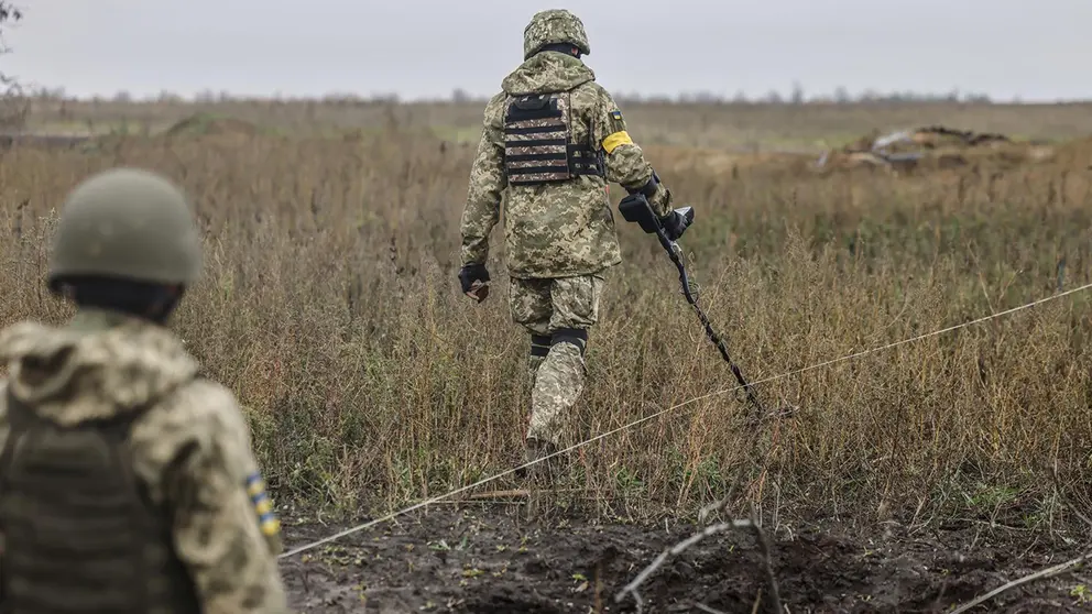 Un militar de Estados Unidos en movimiento. EFE