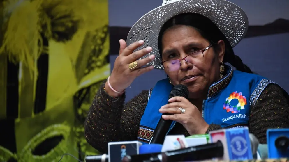 Sabina Orellana, exministra de Culturas./ABI