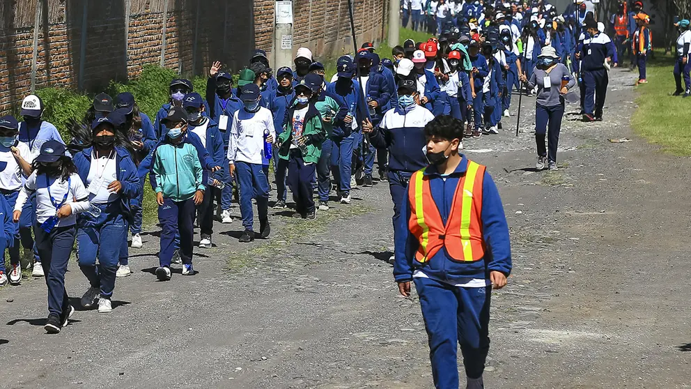 Sobre volc&aacute;n en Ecuador. EFE