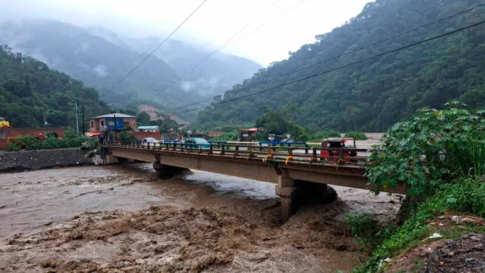 El desborde de r&iacute;os en el norte de La Paz deja al menos 1500 damnificados