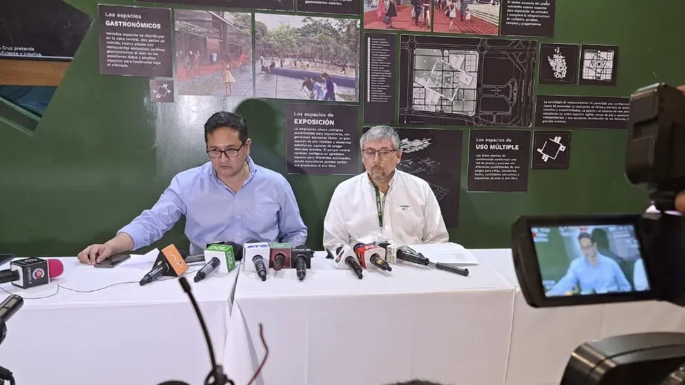 Conferencia de prensa del Ministerio de Salud. TOMADA DE ERBOL