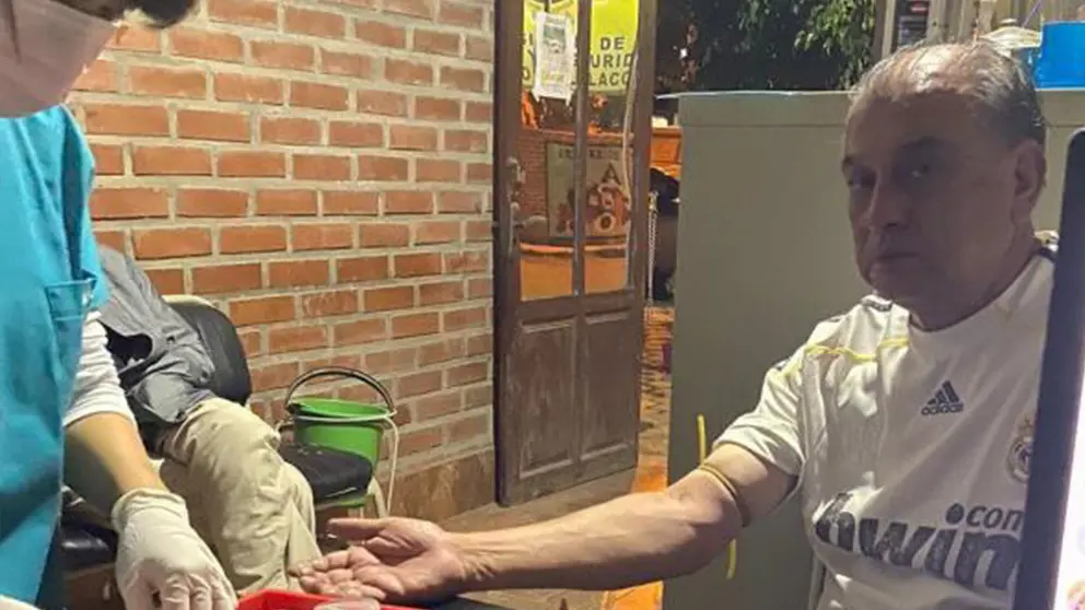 Sobre diputado Sa&uacute;l Lara. TOMADA DE OX&Iacute;GENO