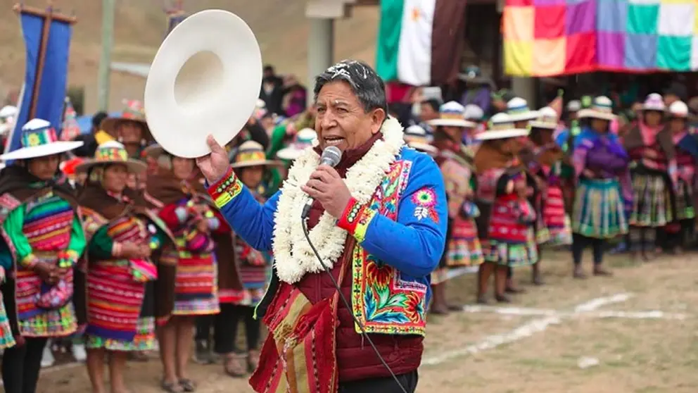El Vicepresidente del Estado, David Choquehuanca. URGENTE.BO