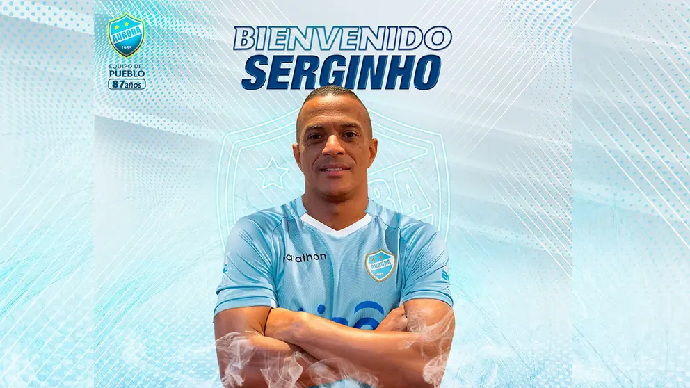 Aurora present&oacute; en sus redes a Serginho. CLUB AURORA 