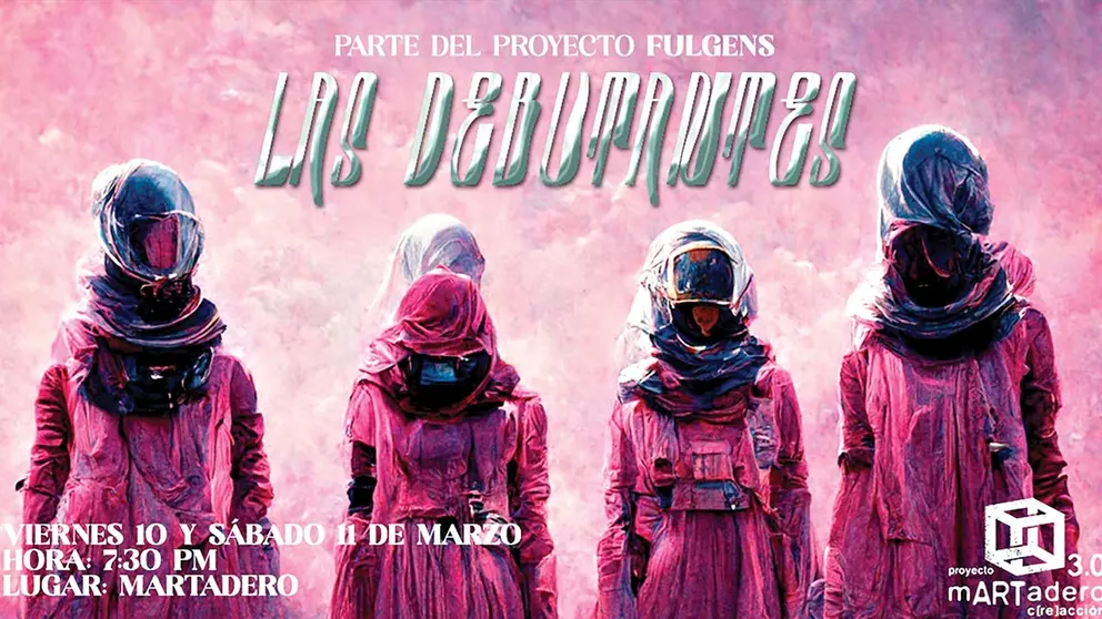 El arte de "Las debutantes", la obra que se presentar&aacute; en el mARTadero. MARTADERO