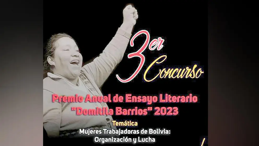 El arte que invita a postular al concurso de ensayo 
literario. MINISTERIO DE TRABAJO