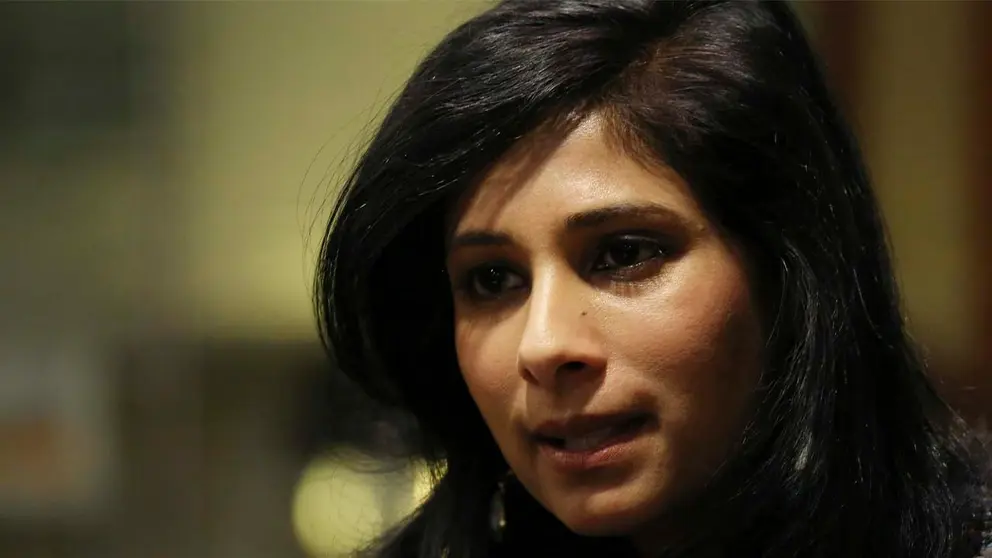 La subdirectora gerente del FMI, Gita Gopinath, en una fotograf&iacute;a de archivo. EFE