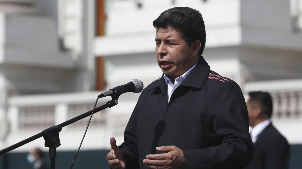 El expresidente de Per&uacute; Pedro Castillo, en una fotograf&iacute;a de archivo./ EFE