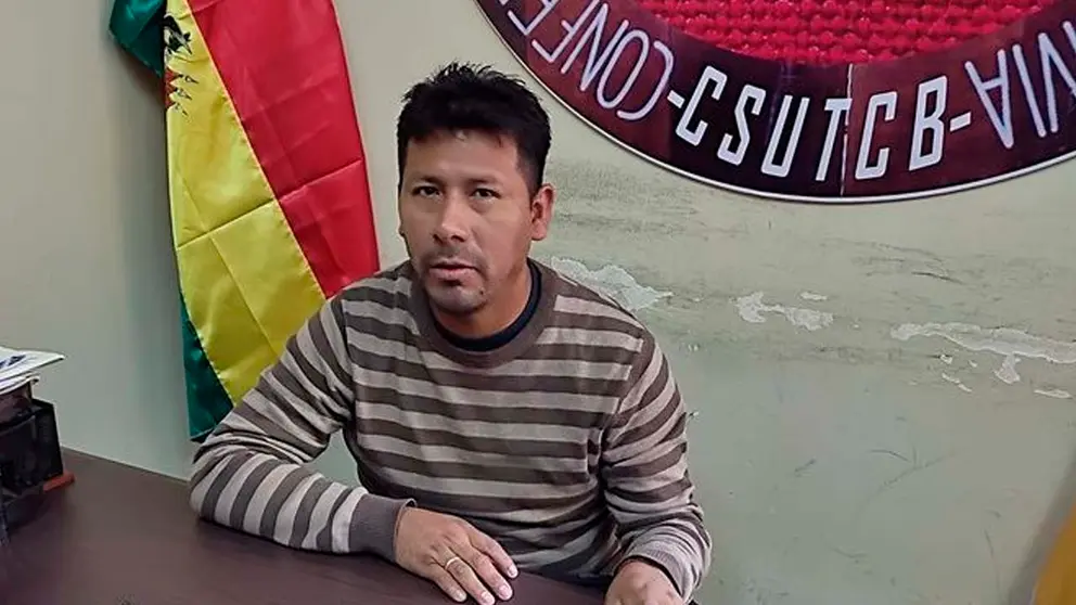 Humberto Claros de la CSUCTB./  URGENTE.BO