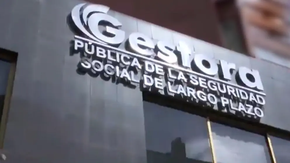 Fotograf&iacute;a del frontis de la Gestora P&uacute;blica de la Seguridad P&uacute;blica de Largo Plazo./ RRSS