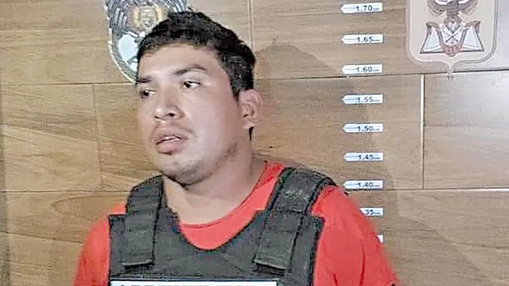 Ovidio Robles, condenado por el asesinato del sargento Oliver Mendoza y por el delito de violación. / POLICÍA