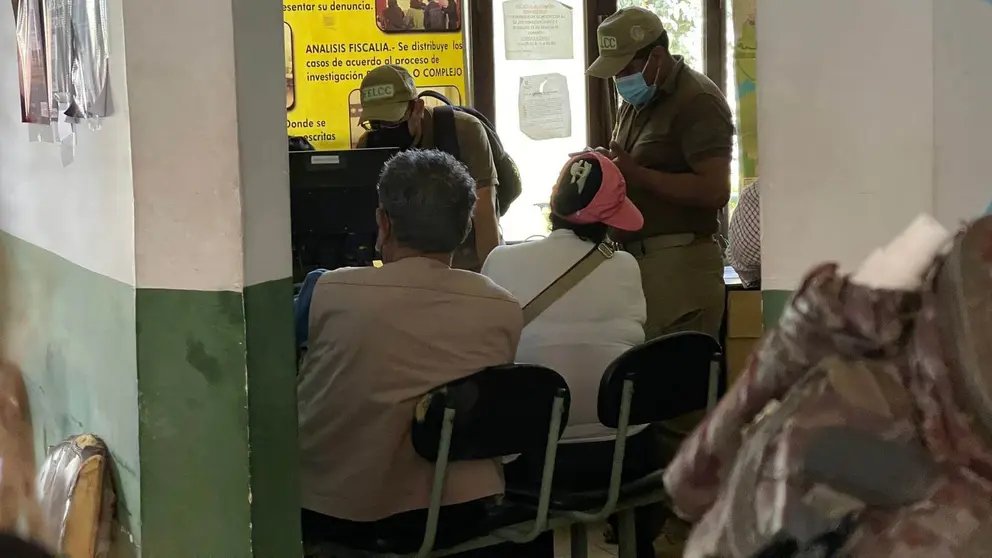 Los librecambistas detenidos en Cochabamba, acusados por agio y especulaci&oacute;n. ALEJANDRO ORELLANA