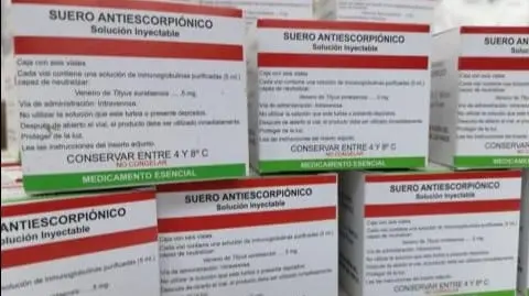 Suero contra la picadura de alacr&aacute;n producido en Bolivia. ERBOL
