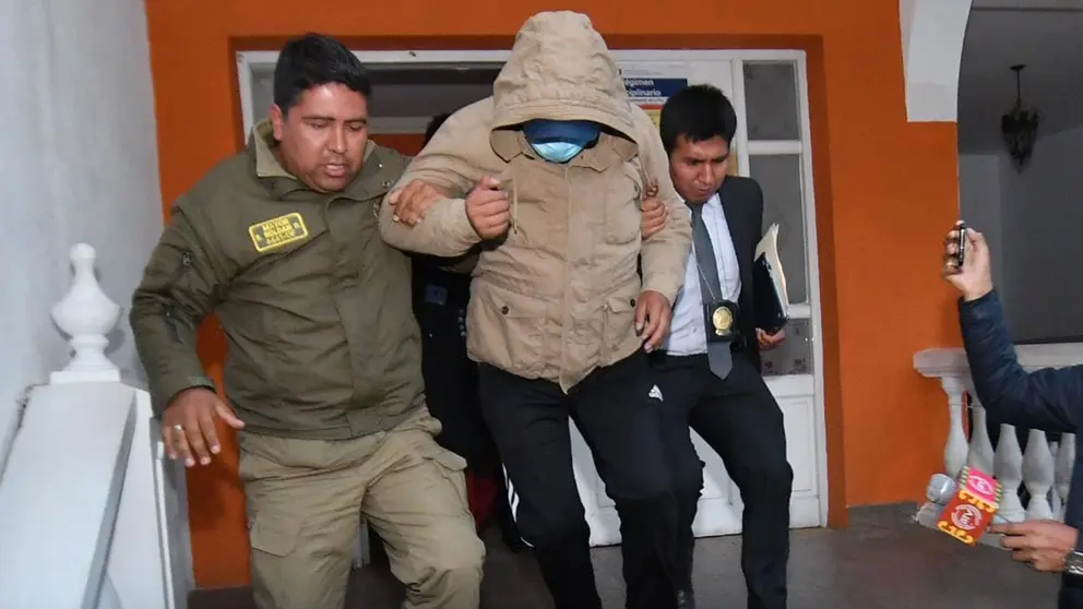 Uno de los dos aprehendidos por el caso de los cadetes./ APG