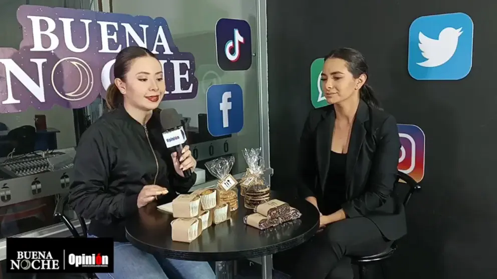 Entrevista en Buena Noche con la panader&iacute;a Panettiere./ CAPTURA DE VIDEO