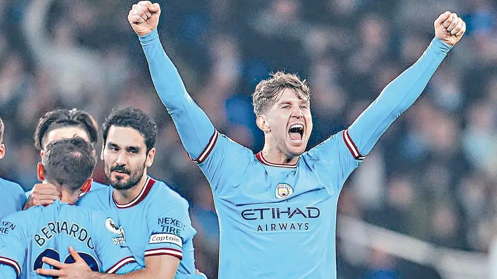 Jugadores del Manchester City celebran una conquista en un partido anterior. INSTAGRAM MANCHESTER CITY