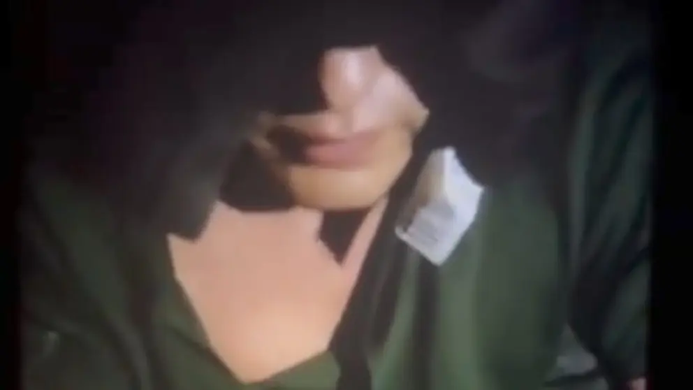 Michael, cuando a&uacute;n se encontraba bajo el poder de sus secuestradores. CAPTURA DE VIDEO RKC