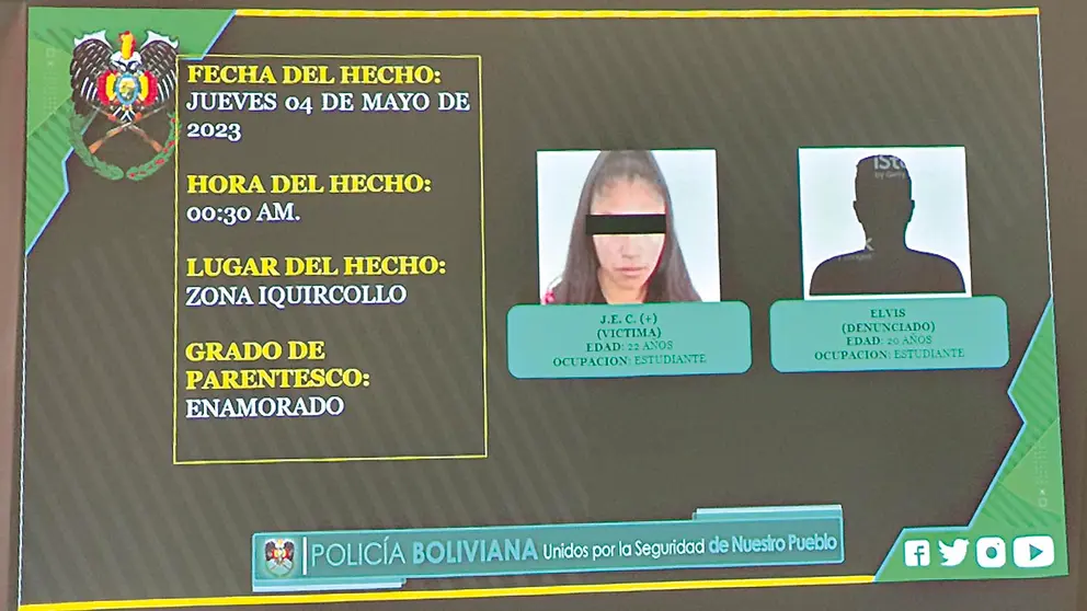 Presentaci&oacute;n socializada por la FELCV de Cochabamba./ OPINI&Oacute;N