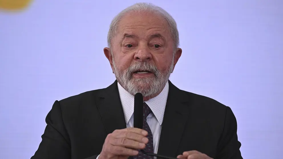 El presidente de Brasil, Luiz In&aacute;cio Lula da Silva, este 8 de mayo de 2023./ EFE