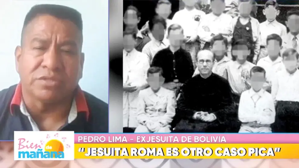 El exjesuita Pedro Lima (i) realiz&oacute; varias denuncias contra sacerdotes de la Compa&ntilde;&iacute;a de Jes&uacute;s./ ABI