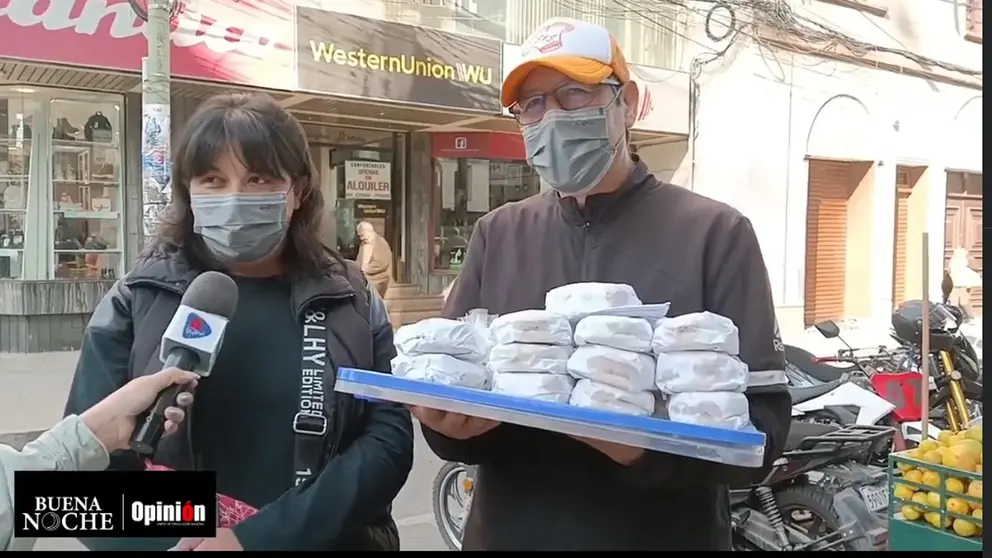 Emprendimiento S y M, que tiene un costo de 5 bolivianos./ CAPTURA DE VIDEO