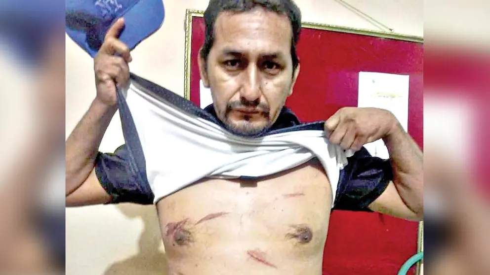 Hern&aacute;n Siacas es liberado luego de 13 d&iacute;as./ EDUARDO DEL CASTILLO