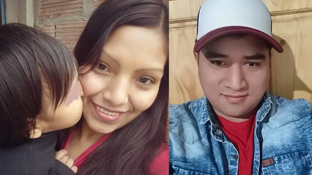 Pareja asesinada en Villa Celina. Composici&ograve;n OPINI&Oacute;N.