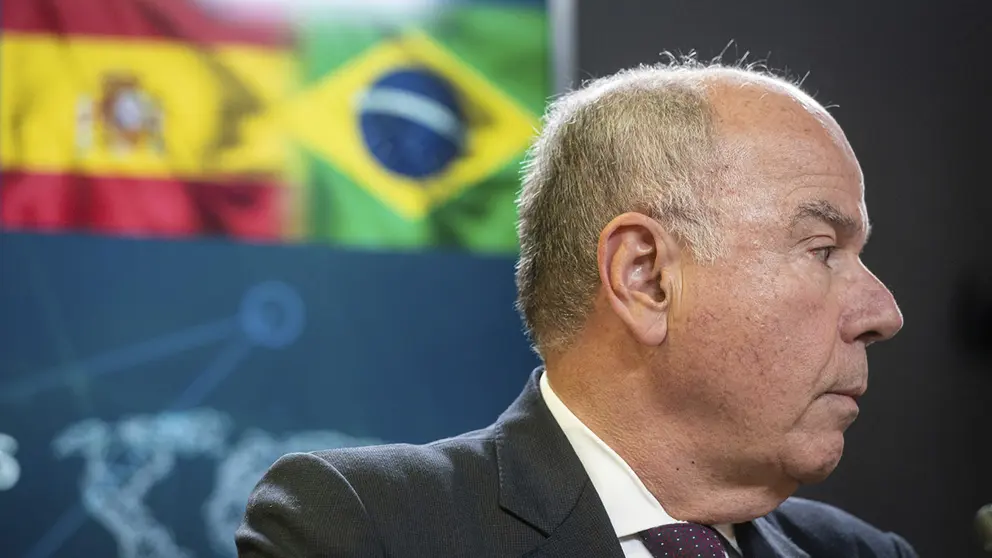 El ministro de Asuntos Exteriores, brasile&ntilde;o, Mauro Vieira, en una fotograf&iacute;a de archivo./ EFE