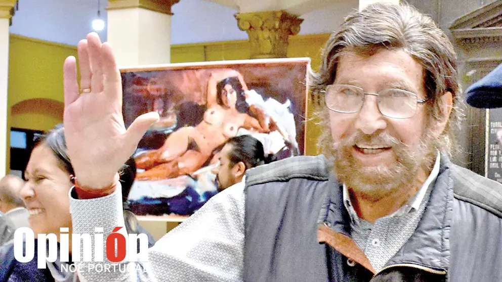 Jorge Sanjin&eacute;s recibe dos distinciones en Cochabamba./ NO&Eacute; PORTUGAL
