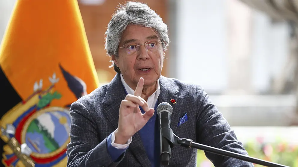 El presidente de Ecuador, Guillermo Lasso, en una fotograf&iacute;a de archivo./ EFE