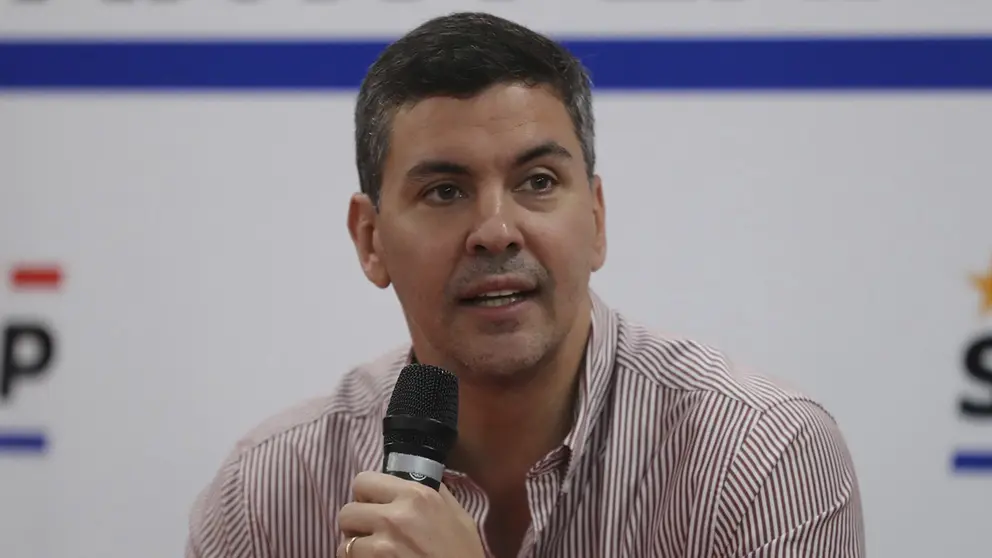 Fotograf&iacute;a de archivo que muestra al ganador de las elecciones presidenciales paraguayas, el oficialista Santiago Pe&ntilde;a./ EFE