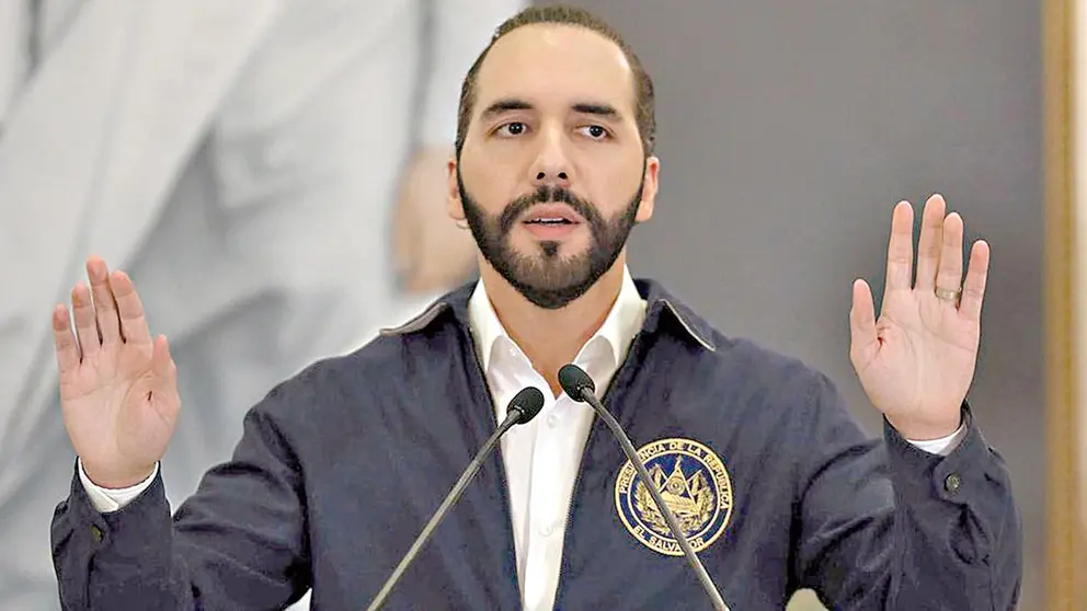 El presidente de El Salvador, Nayib Bukele. / ARCHIVO