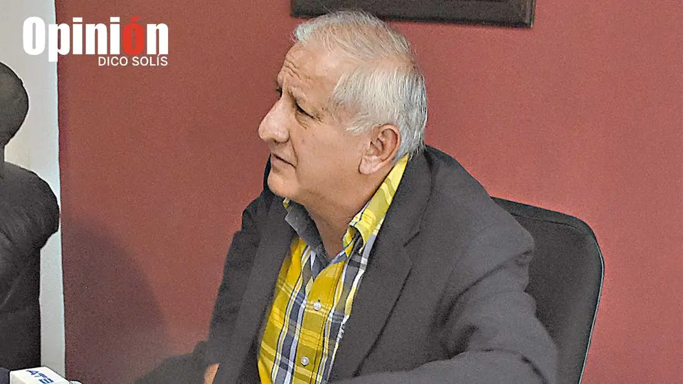 Marcos Goytia, en una conferencia de prensa anterior./ DICO SOL&Iacute;S
