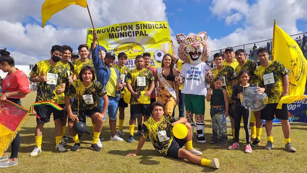 Uno de los equipos que particip&oacute; en la Copa. FACEBOOK