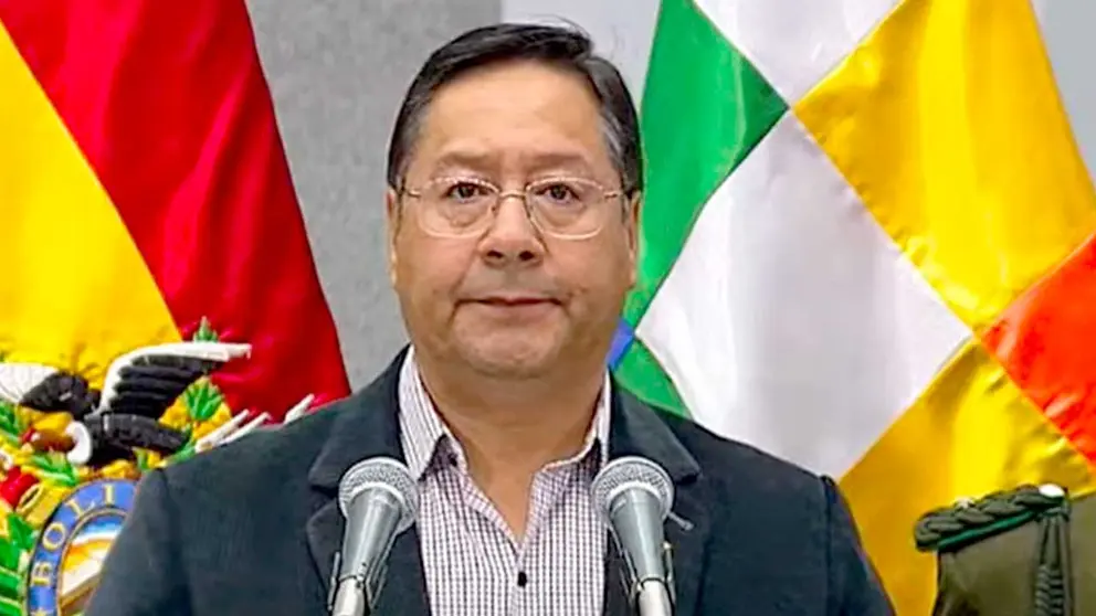 El presidente del Estado, Luis Arce./ ERBOL
