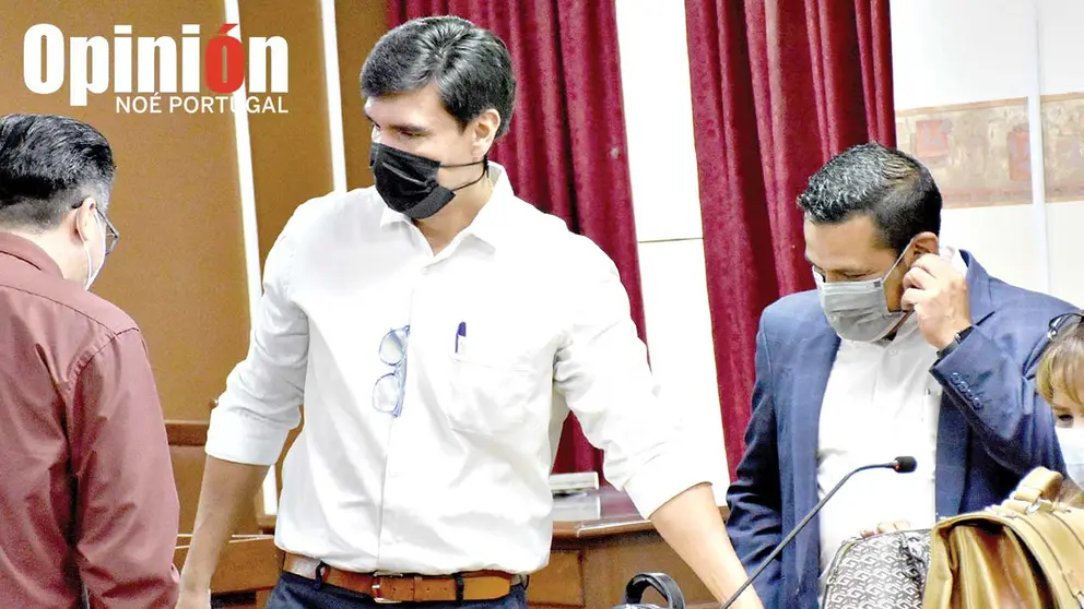 El exalcalde de Cochabamba Jos&eacute; Mar&iacute;a Leyes durante una audiencia/ NO&Eacute; PORTUGAL