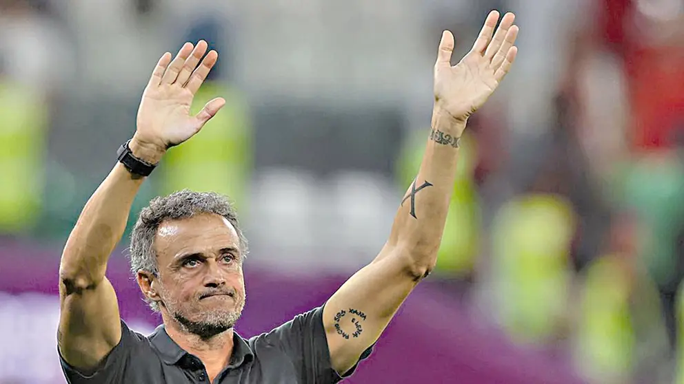 Luis Enrique dirigió a España en el Mundial 2022./ EL CONFIDENCIAL