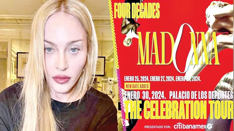 La primera imagen de Madonna luego de estar internada./ PRENSA LATINA