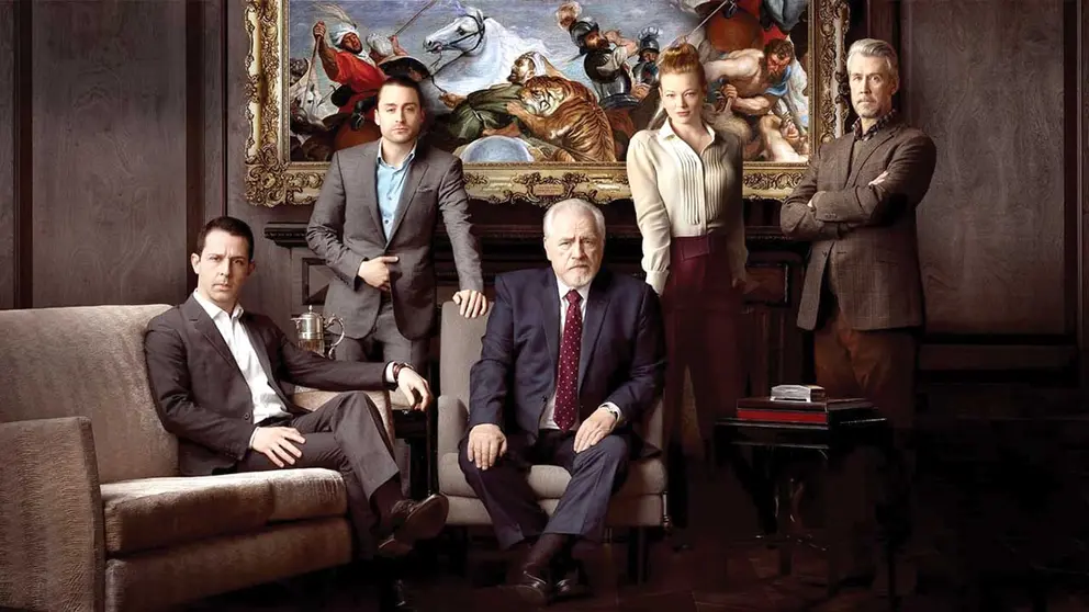 Elenco principal de la serie de HBO "Succession"./ CDN