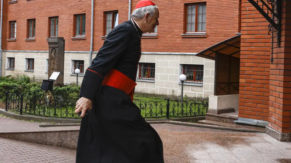 El cardenal italiano Matteo Zuppi ser&aacute; el enviado del Papa./ EFE